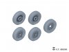E.T. Model P35-162 PICK UP Truck Sagged Wheels Type.1 1/35